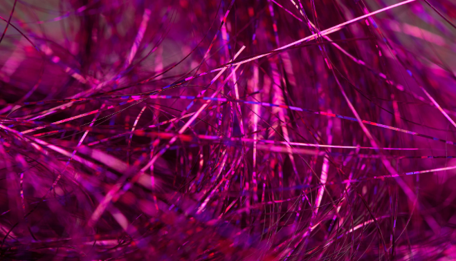 Fuscia Fantasy - Fairy Hair Tinsel